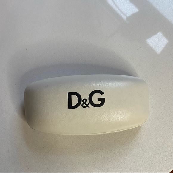 Dolce & Gabbana Accessories - DOLCE & GABBANA ~ White Eyeglass Sunglasses Holder